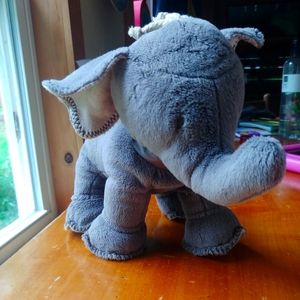 BAREFOOT DREAMS Plush Elephant Baby Toy